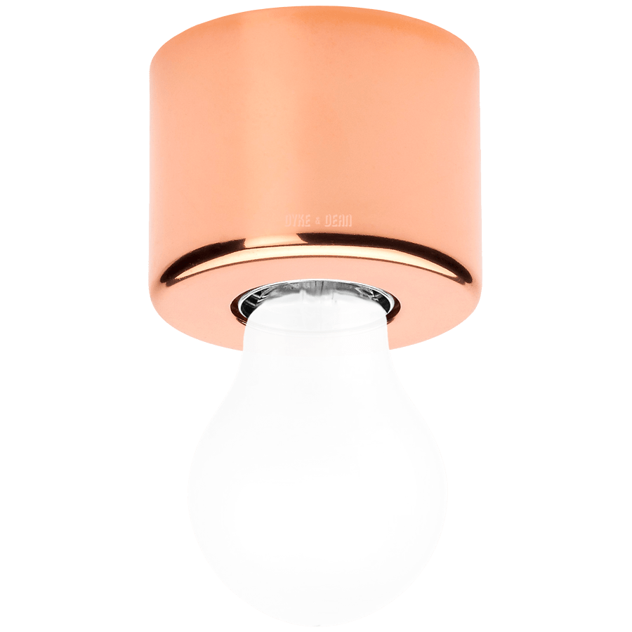 COPPER REFLECTOR LAMP - DYKE & DEAN
