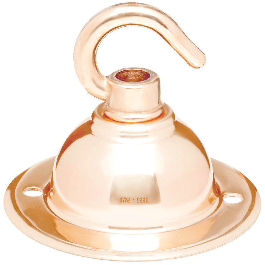 COPPER TRADITIONAL CEILING HOOK - DYKE & DEAN