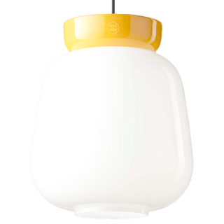 CORCOVADO CERAMIC GLASS PENDANT SHADE LAMP - DYKE & DEAN