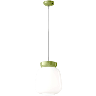 CORCOVADO CERAMIC GLASS PENDANT SHADE LAMP - DYKE & DEAN