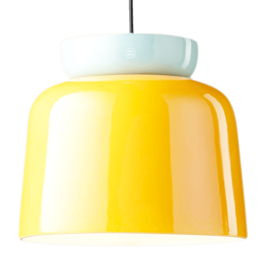 CORCOVADO SHORT CERAMIC PENDANT SHADE LAMP - DYKE & DEAN