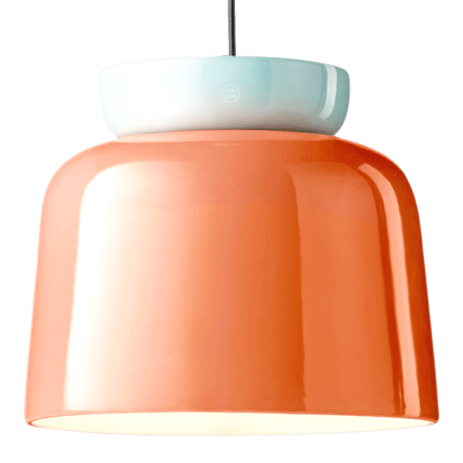 CORCOVADO SHORT CERAMIC PENDANT SHADE LAMP - DYKE & DEAN