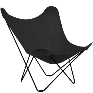 CUERO BUTTERFLY OUTDOOR CHARCOAL CHAIR - DYKE & DEAN