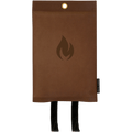 DARK LEATHER FIRE BLANKET - DYKE & DEAN