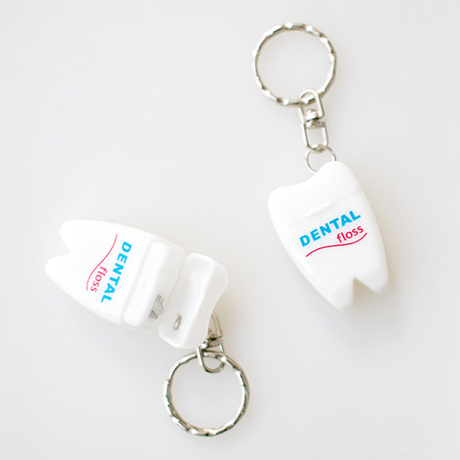 DENTAL FLOSS KEY RING - DYKE & DEAN