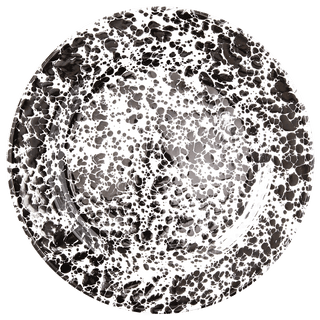 DINNER PLATE BLACK MARBLE - DYKE & DEAN