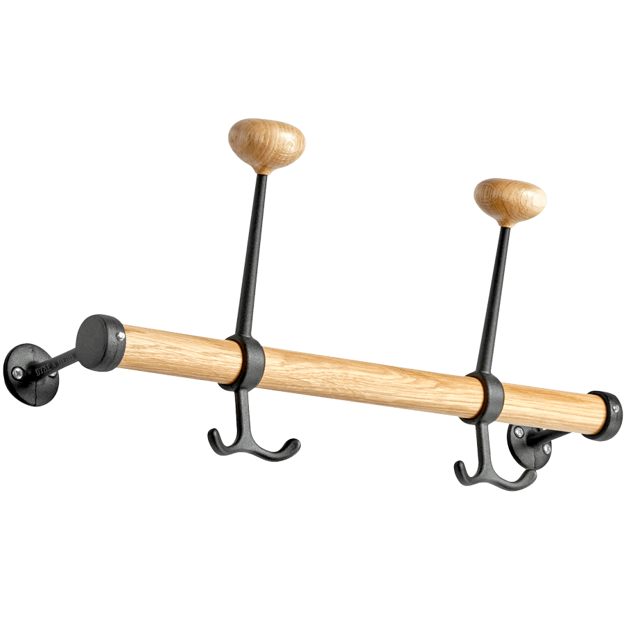 DOUBLE COAT WALL RACK - DYKE & DEAN