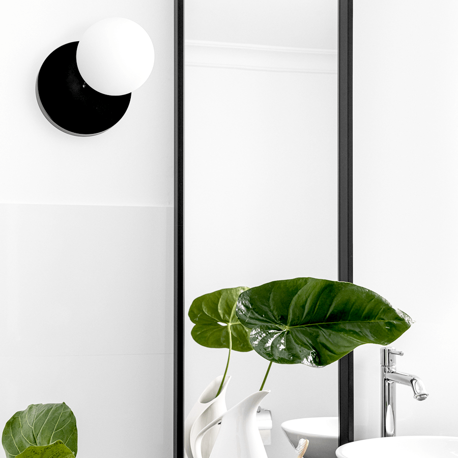 DROP GLOBE WALL LIGHT - DYKE & DEAN