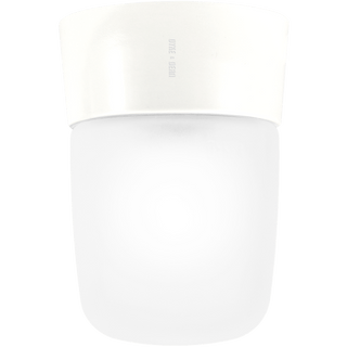 DUROPLAST CREAM REARWIRED WALL & CEILING LIGHT FROSTED - DYKE & DEAN