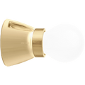 DYKE & DEAN FIXED SOCKET GOLD CERAMIC LAMP - DYKE & DEAN