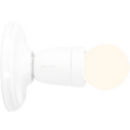DYKE & DEAN FIXED WHITE CERAMIC CEILING LIGHT - DYKE & DEAN