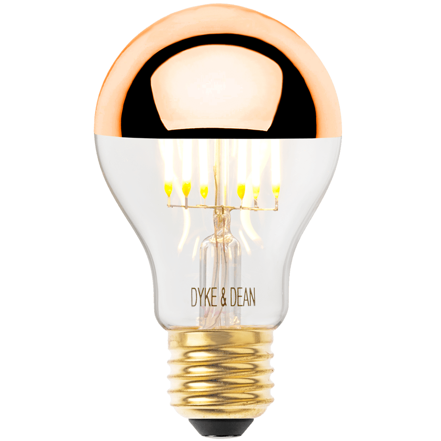 DYKE & DEAN LED COPPER CAP STANDARD E27 BULB - DYKE & DEAN