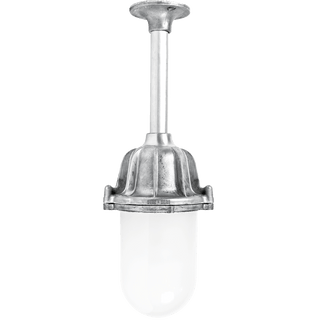 FIXED CEILING CAST FROSTED LANTERN - DYKE & DEAN