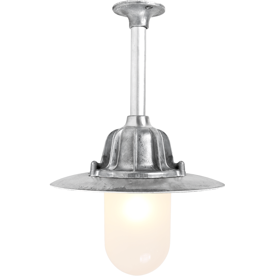 FIXED CEILING CAST LANTERN SHADE - DYKE & DEAN