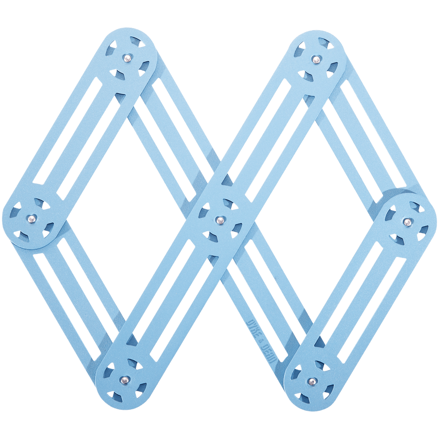 FRENCH FOLDING TRIVET BLUE - DYKE & DEAN