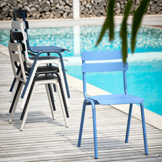 GARDEN STACKING CHAIRS - DYKE & DEAN