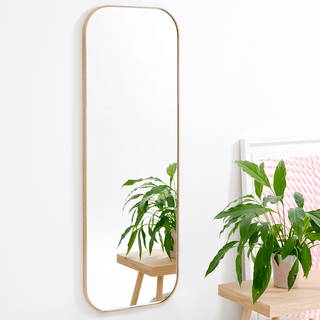 GAZE WALL MIRROR NATURAL OAK - DYKE & DEAN