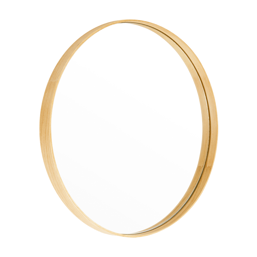 GLANCE 450 WALL MIRROR NATURAL OAK - DYKE & DEAN