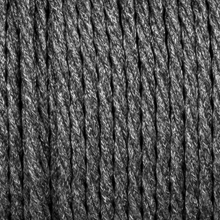 GREY FABRIC FLECKED TWISTED CABLE - DYKE & DEAN