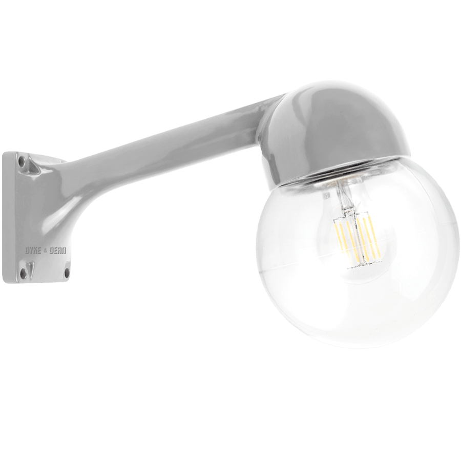 GREY WALL ARM WATERPROOF LAMPS - DYKE & DEAN