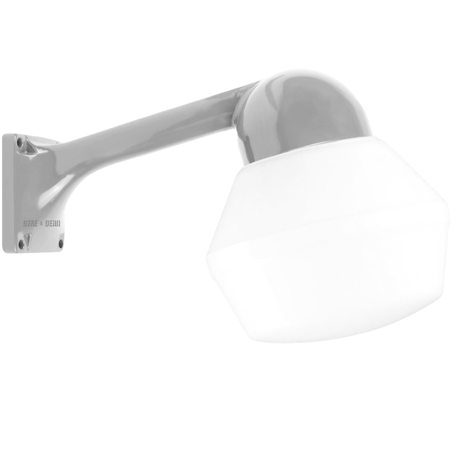 GREY WALL ARM WATERPROOF LAMPS - DYKE & DEAN