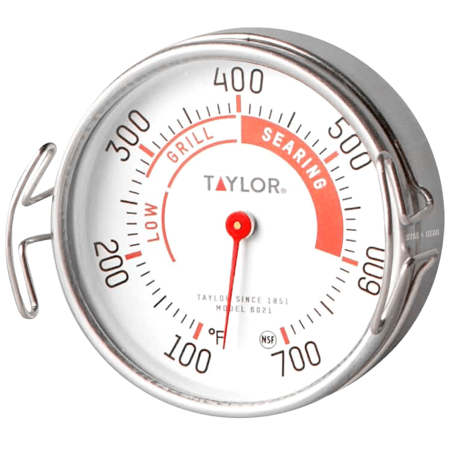 GRILL & BBQ TEMPERATURE THERMOMETER - DYKE & DEAN