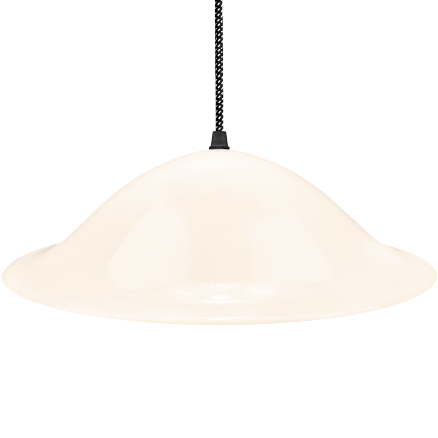 HALLWAY OPALINE GLASS PENDANT SHADE - DYKE & DEAN