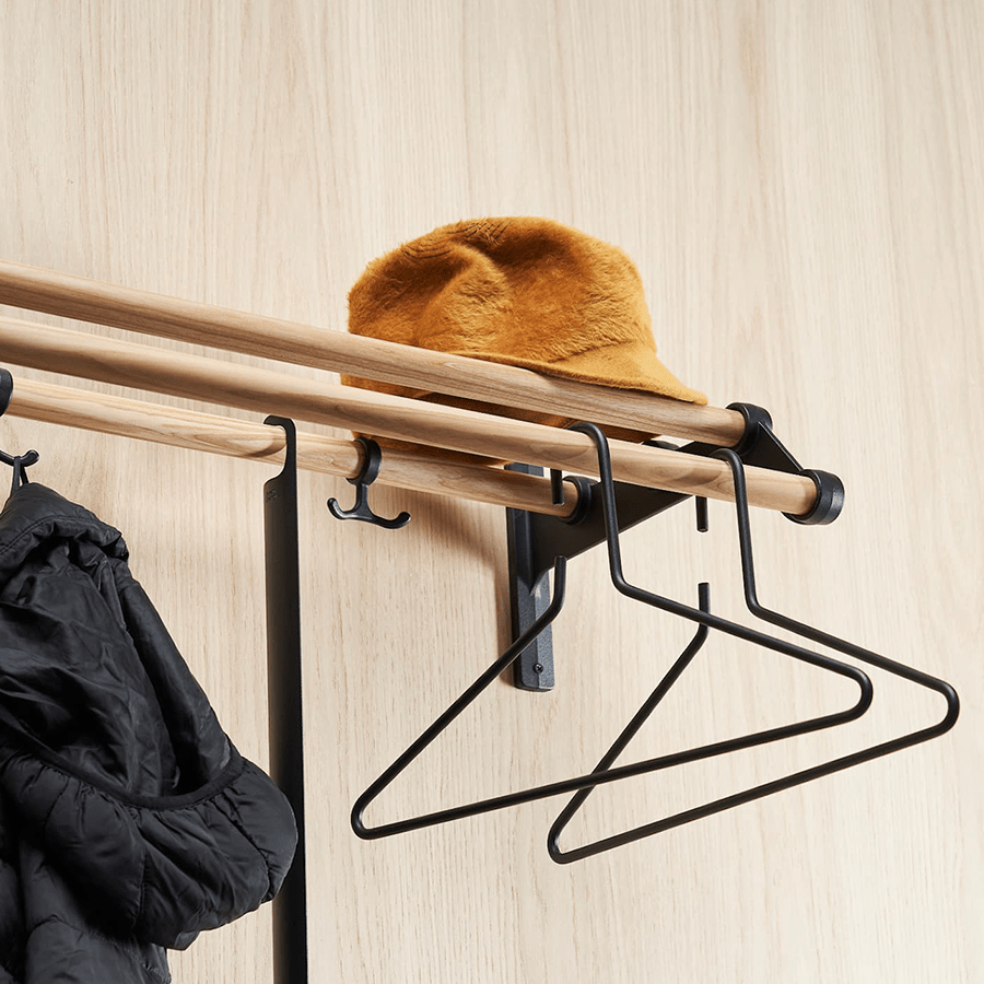 HAT AND SHOE WALL RACK - DYKE & DEAN