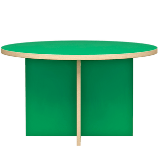 HKLIVING DINING TABLE ROUND 130CM GREEN - DYKE & DEAN