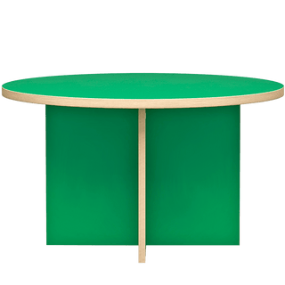 HKLIVING DINING TABLE ROUND 130CM GREEN - DYKE & DEAN