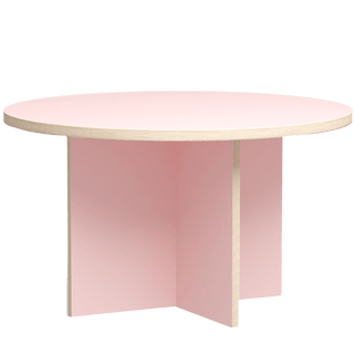 HKLIVING DINING TABLE ROUND 130CM PINK - DYKE & DEAN