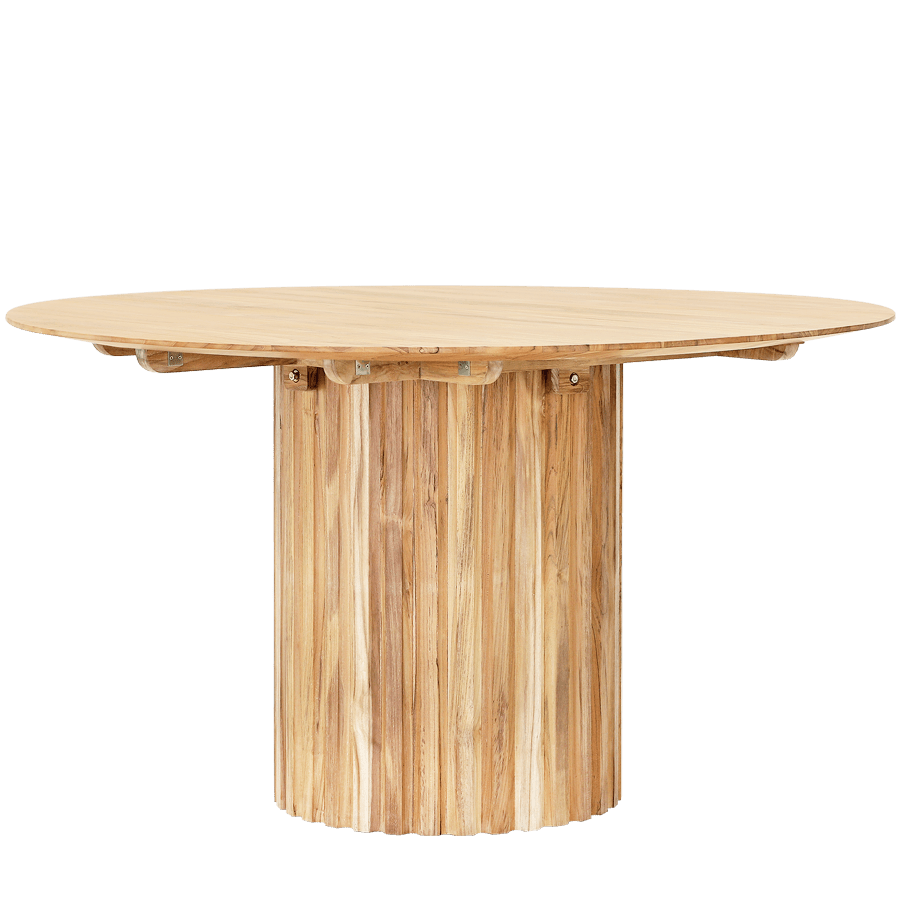 HKLIVING PILLAR DINING TABLE ROUND - DYKE & DEAN