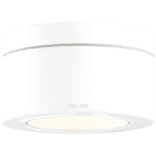 IFO ELECTRIC PORCELAIN SPOT LIGHT WHITE IP44 - DYKE & DEAN