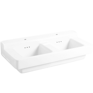 INDUSTRIALIS CERAMIC WALL & COUNTER SINK DOUBLE - DYKE & DEAN