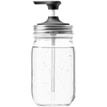 JARWARE SOAP PUMP BLACK - DYKE & DEAN