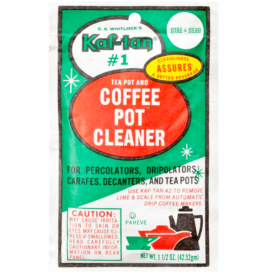KAF-TAN COFFEE POT CLEANER 1.5oz - DYKE & DEAN