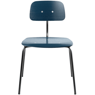 KEVI 2060 DINING CHAIR MIDNIGHT BLUE - DYKE & DEAN