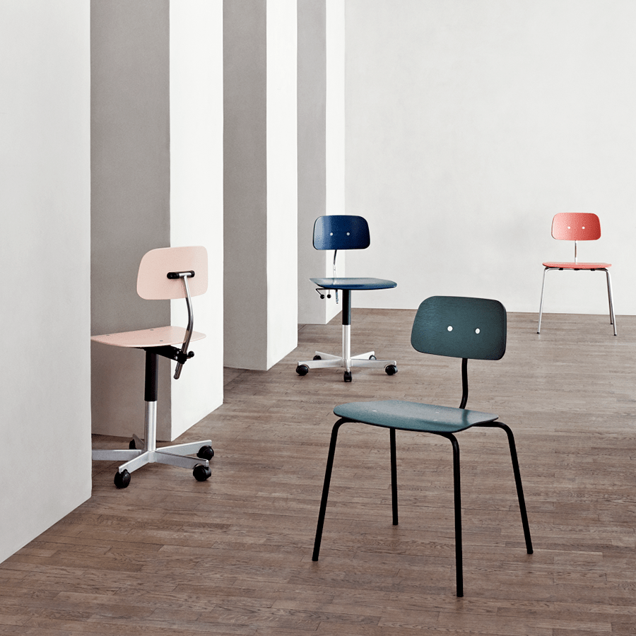 KEVI 2533 OFFICE CHAIR ASH SOFT WHITE - DYKE & DEAN