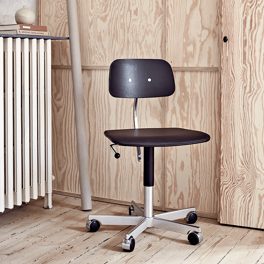 KEVI 2533 OFFICE CHAIR ASH SOFT WHITE - DYKE & DEAN