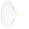LARGE FUNNEL LAMP WHITE - DYKE & DEAN