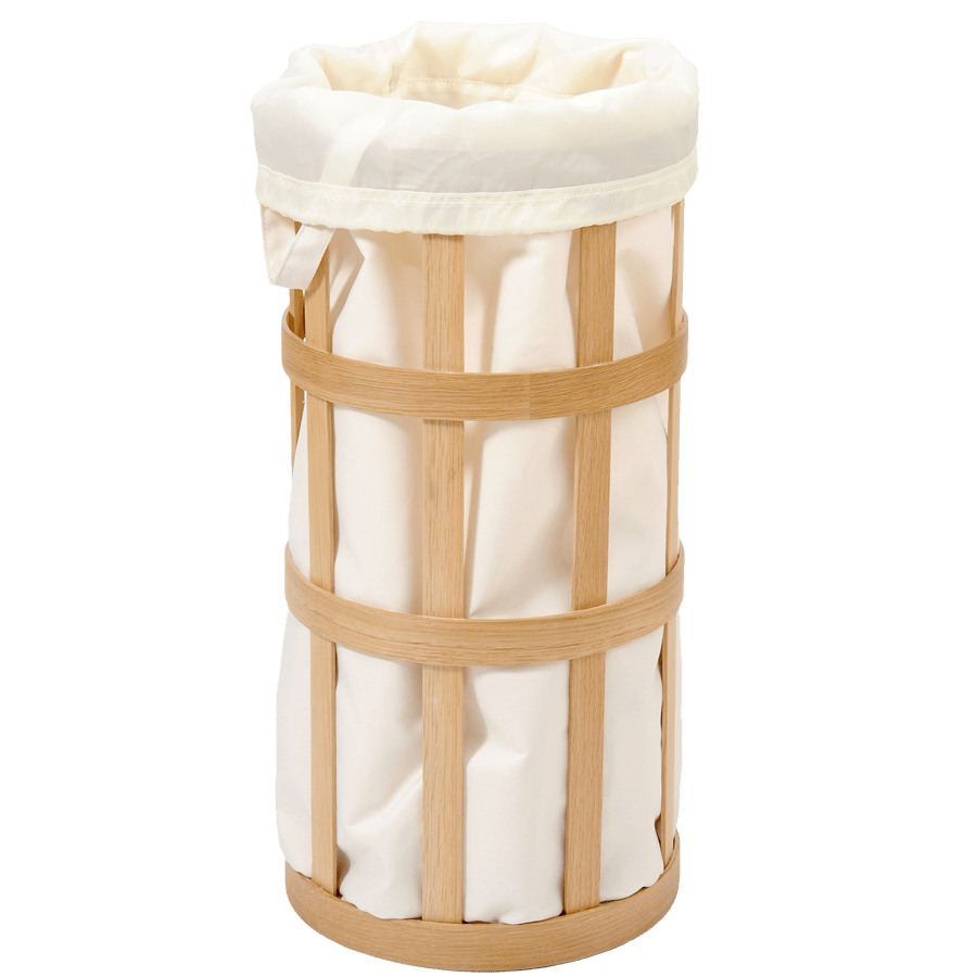 LAUNDRY BASKET NATURAL OAK - DYKE & DEAN