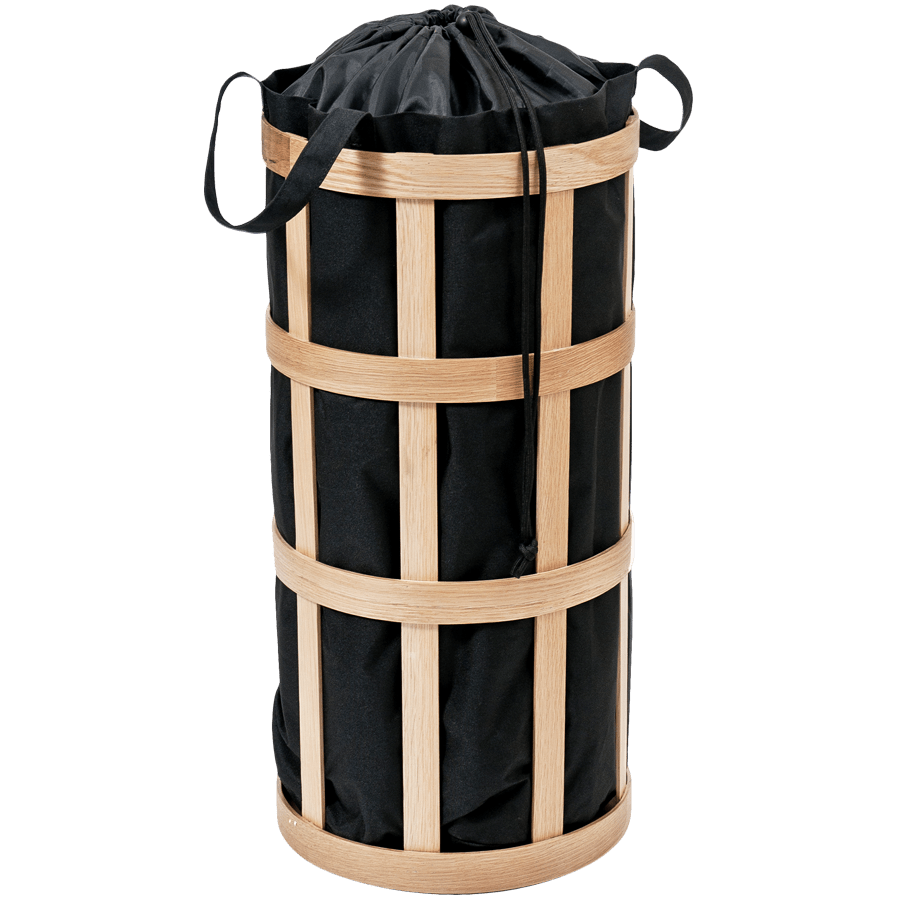 LAUNDRY BASKET NATURAL OAK - DYKE & DEAN