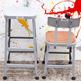 LYON BAR STOOLS - DYKE & DEAN