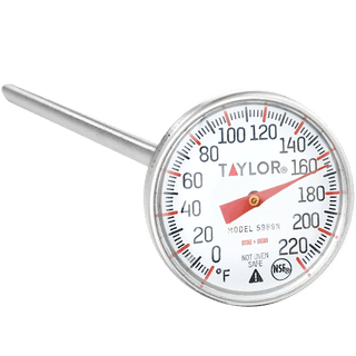 MAGNIFYING GLASS MEAT THERMOMETER - DYKE & DEAN