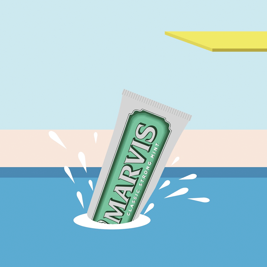 MARVIS TOOTHPASTE CLASSIC STRONG MINT - DYKE & DEAN