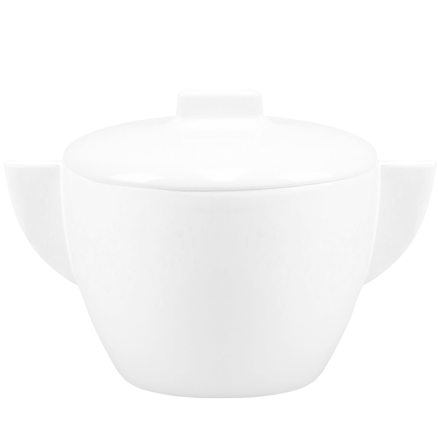 MELAMINE SUGAR BOWL WHITE - DYKE & DEAN