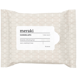 MERAKI REFRESHING CLEANSING WIPES ALOE VERA - DYKE & DEAN
