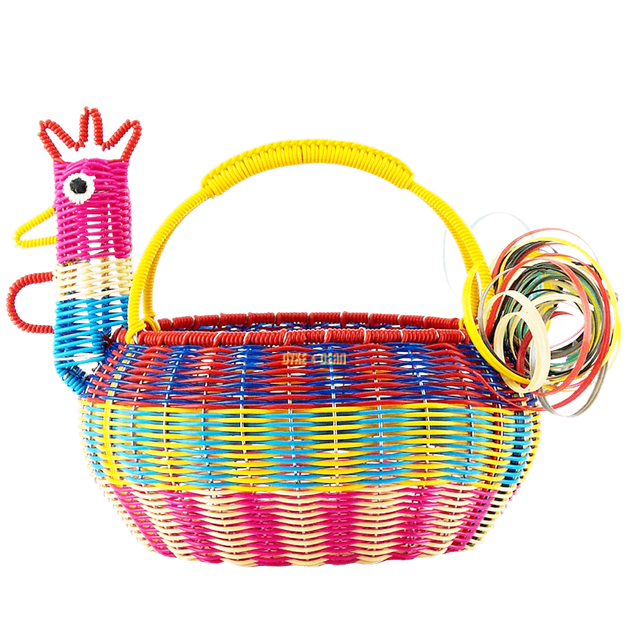 MEXICAN MULTI COLOURED EGG BASKET - DYKE & DEAN