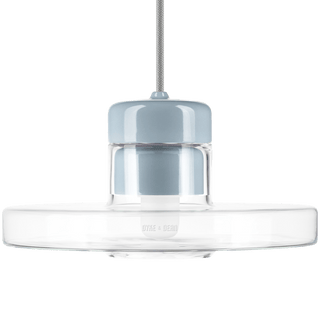 MINA PORCELAIN CRYSTAL GLASS LIGHT PENDANTS - DYKE & DEAN