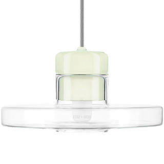 MINA PORCELAIN CRYSTAL GLASS LIGHT PENDANTS - DYKE & DEAN